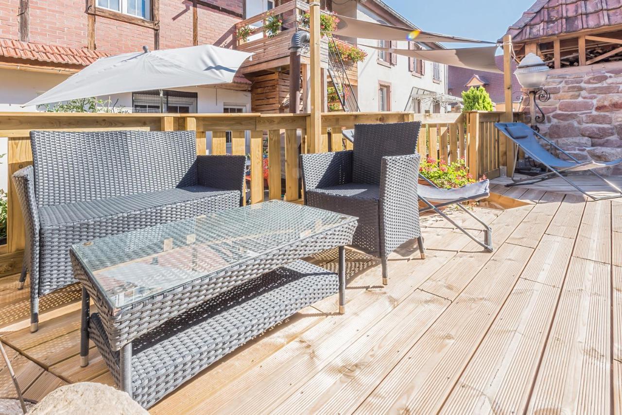 Bed and Breakfast La Grange Ungersheim Exterior foto