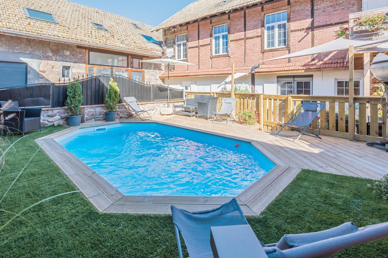 Bed and Breakfast La Grange Ungersheim Exterior foto